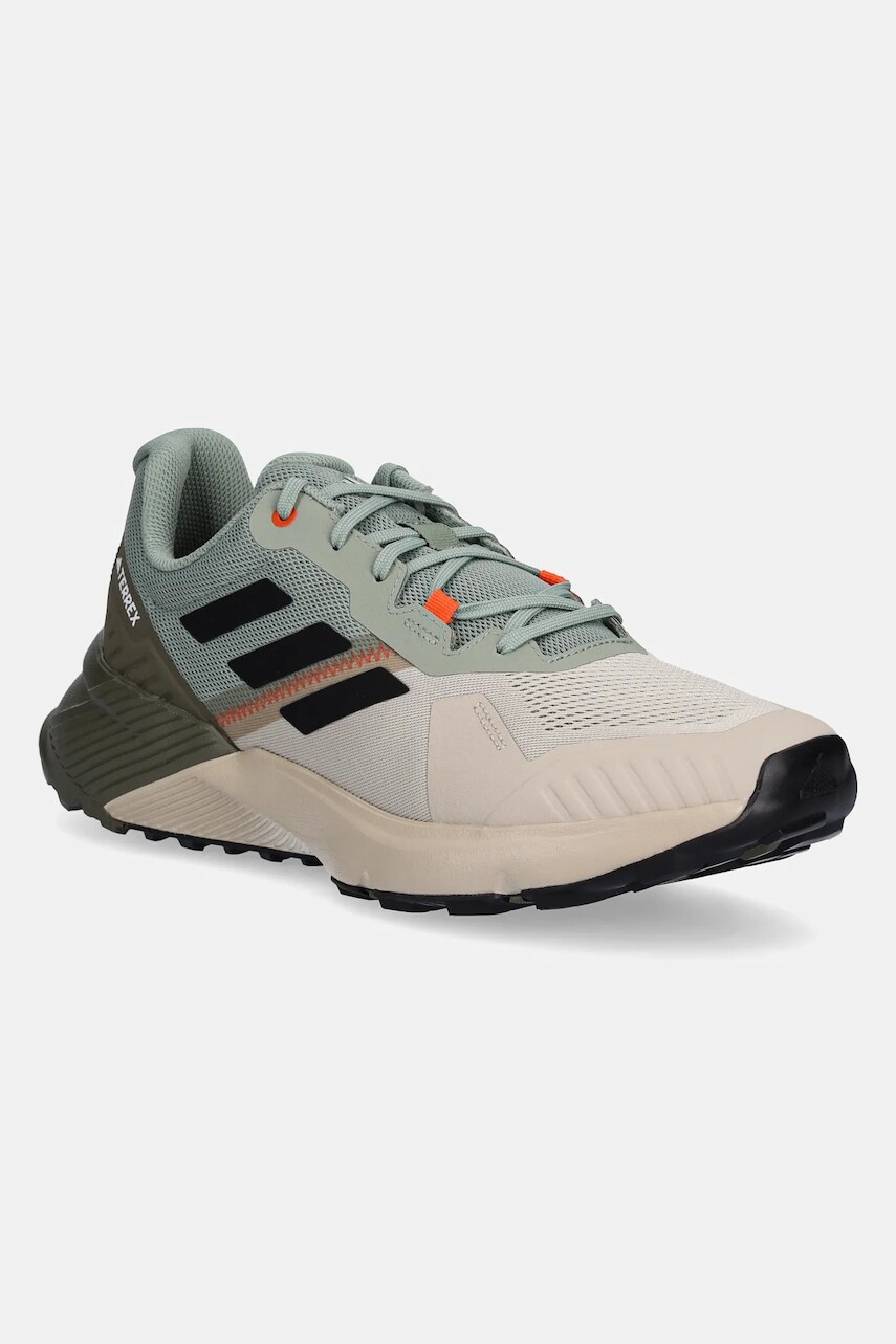 Topánky adidas TERREX Soulstride pánske, zelená farba, JI1925