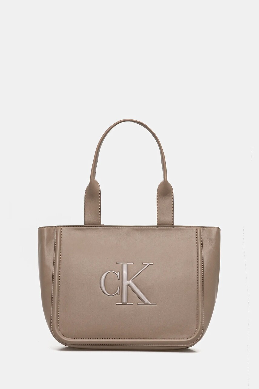 Kabelka Calvin Klein čierna farba, LV04F3218G