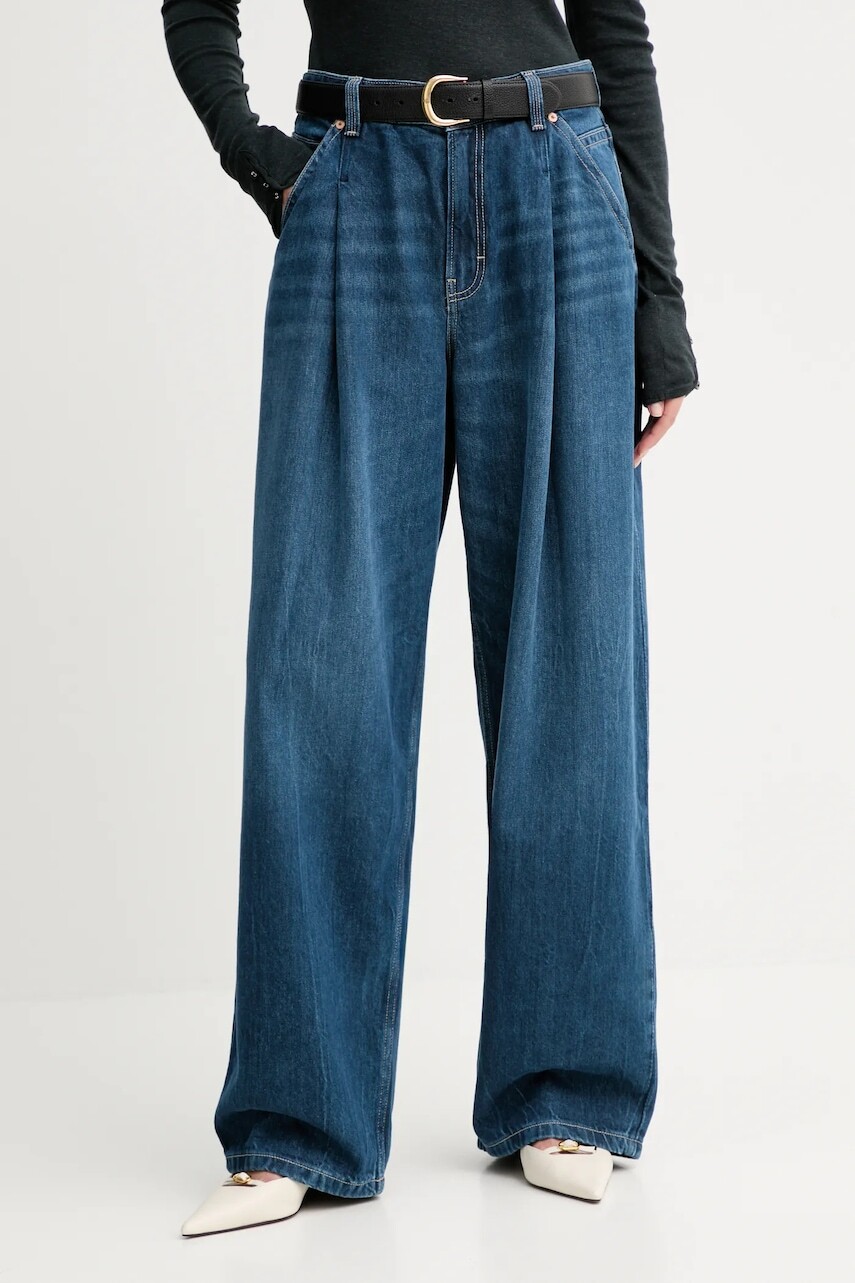 Rifle BOSS Orange C_SLOUCHY PLTD MR vysoký pás, 50548420