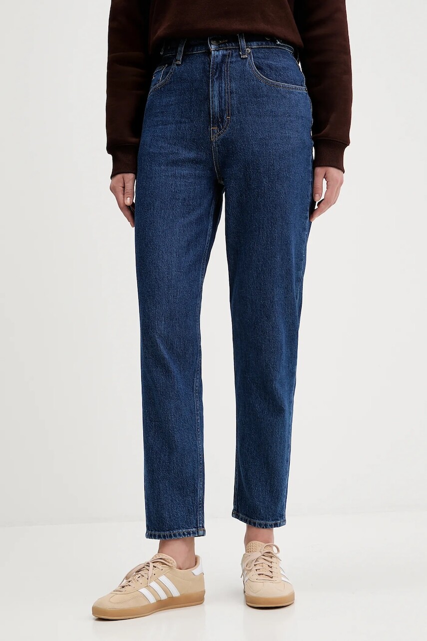 Rifle Tommy Jeans vysoký pás, DW0DW21954