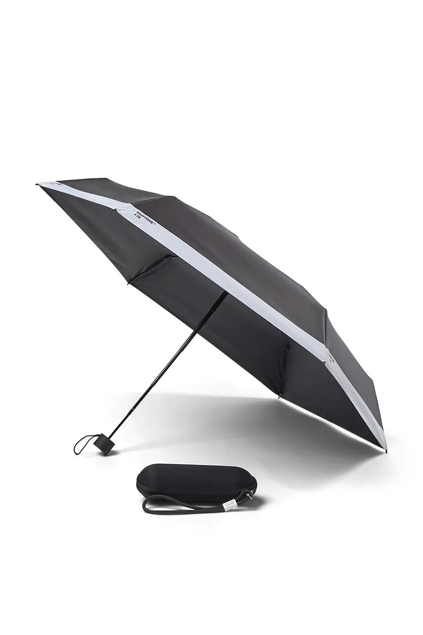 Automatický dáždnik Pantone 100 x 53 cm čierna farba