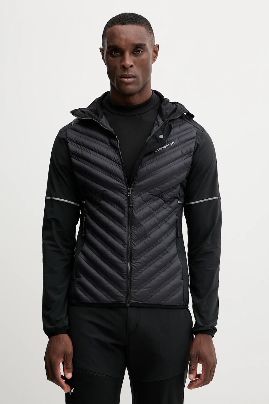 Športová bunda LA Sportiva Koro čierna farba, ZARJ016