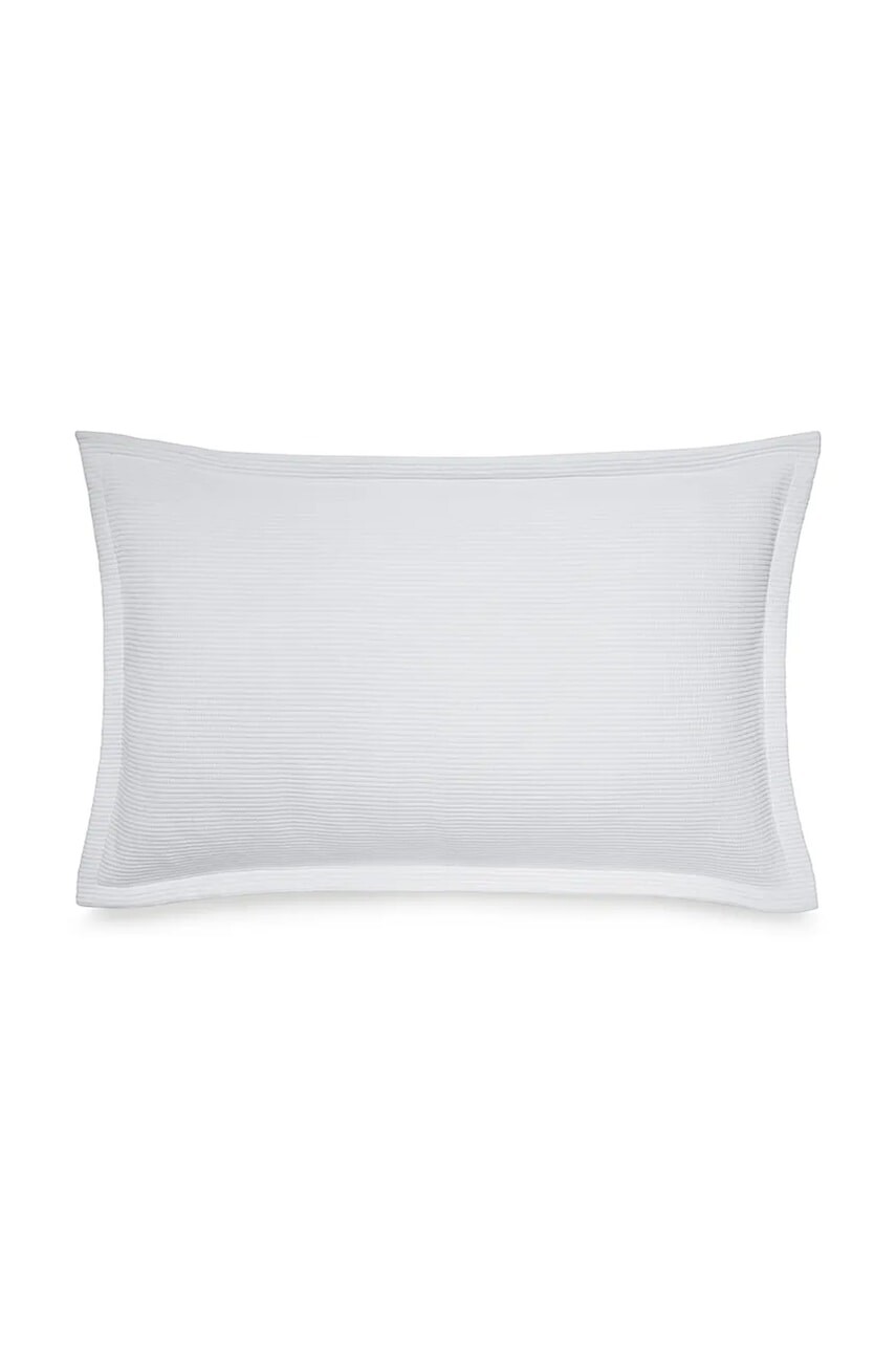 Bavlnená obliečka na vankúš Ralph Lauren CLAIDEN White 50 x 75 cm biela farba