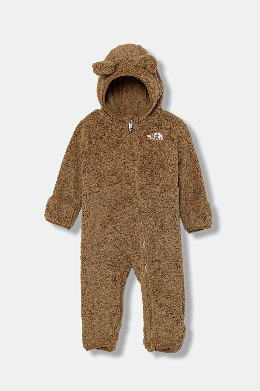 Overal pre bábätká The North Face BABY CAMPSHIRE ONE PIECE hnedá farba, NF0A88VXBQ81