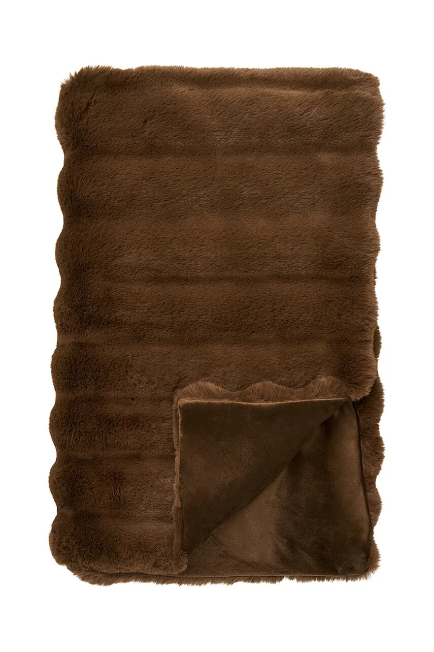 Pléd House Nordic Galena 130 x 180 cm hnedá farba