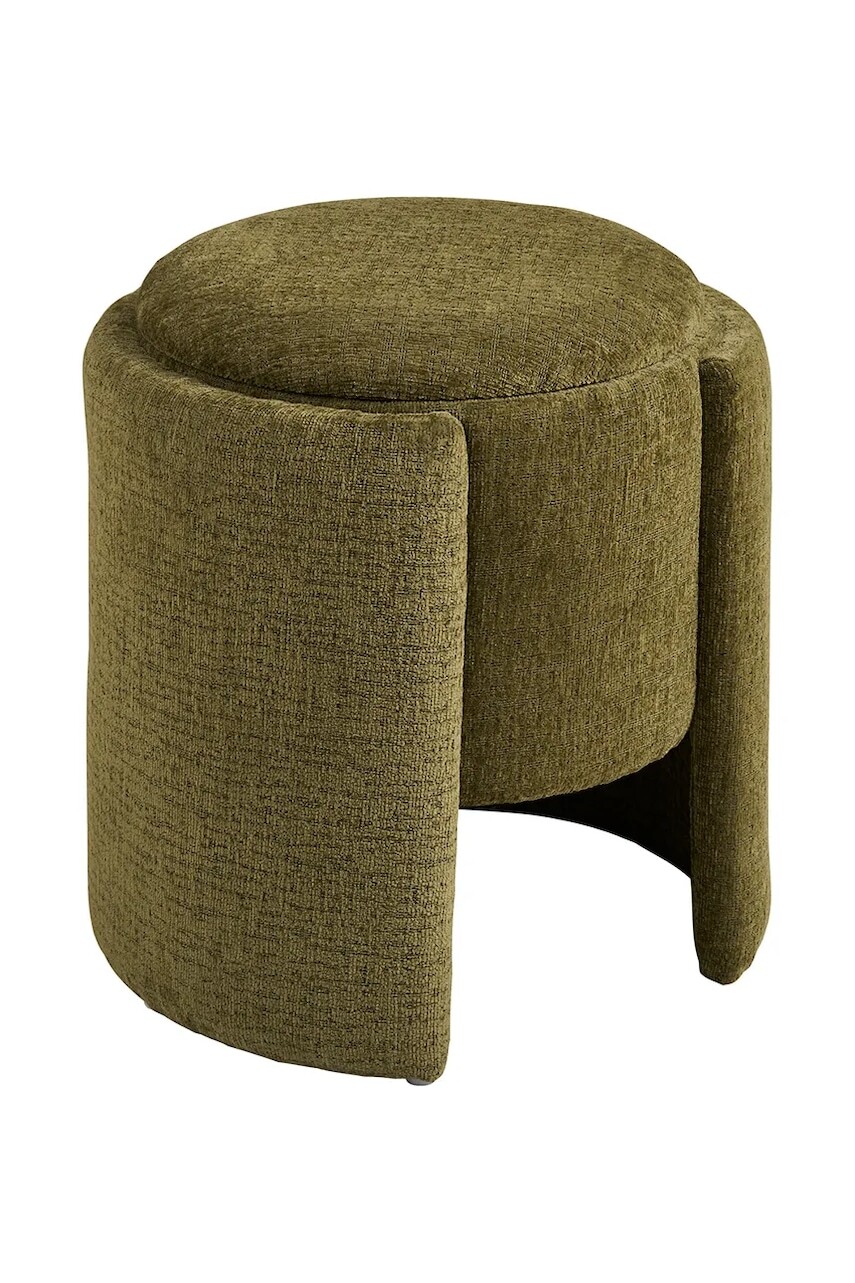 Taburetka House Nordic Walsdorf 42 x 43,5 cm zelená farba