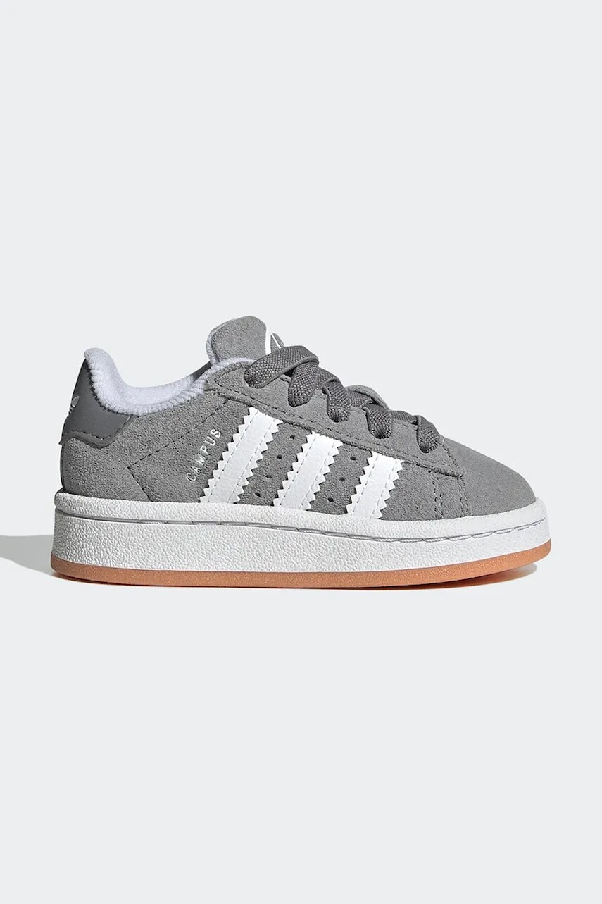 Detské tenisky adidas Originals CAMPUS 00s šedá farba, IH8899