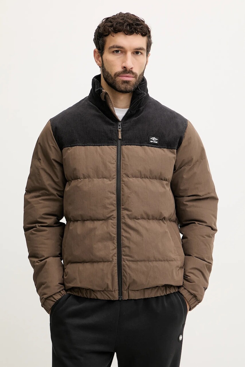 Bunda Rip Curl FADE OUT CORD hnedá farba, zimná, 01UMJA