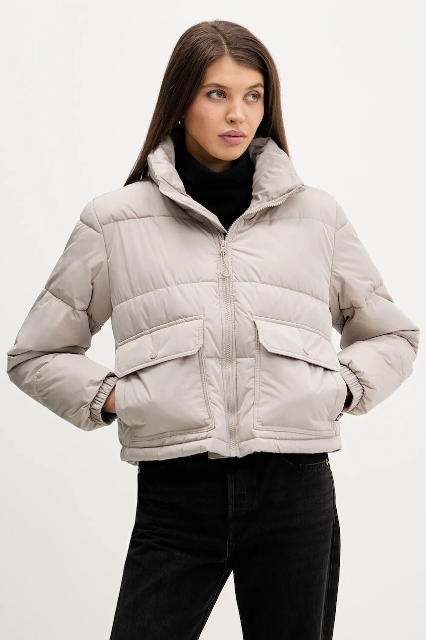 Bunda Vans hnedá farba, zimná, VN000HJV7D61