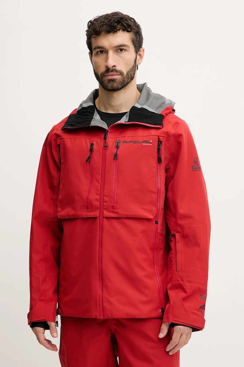 Lyžiarska bunda Rip Curl ANTI SERIES červená farba, 00AMOU