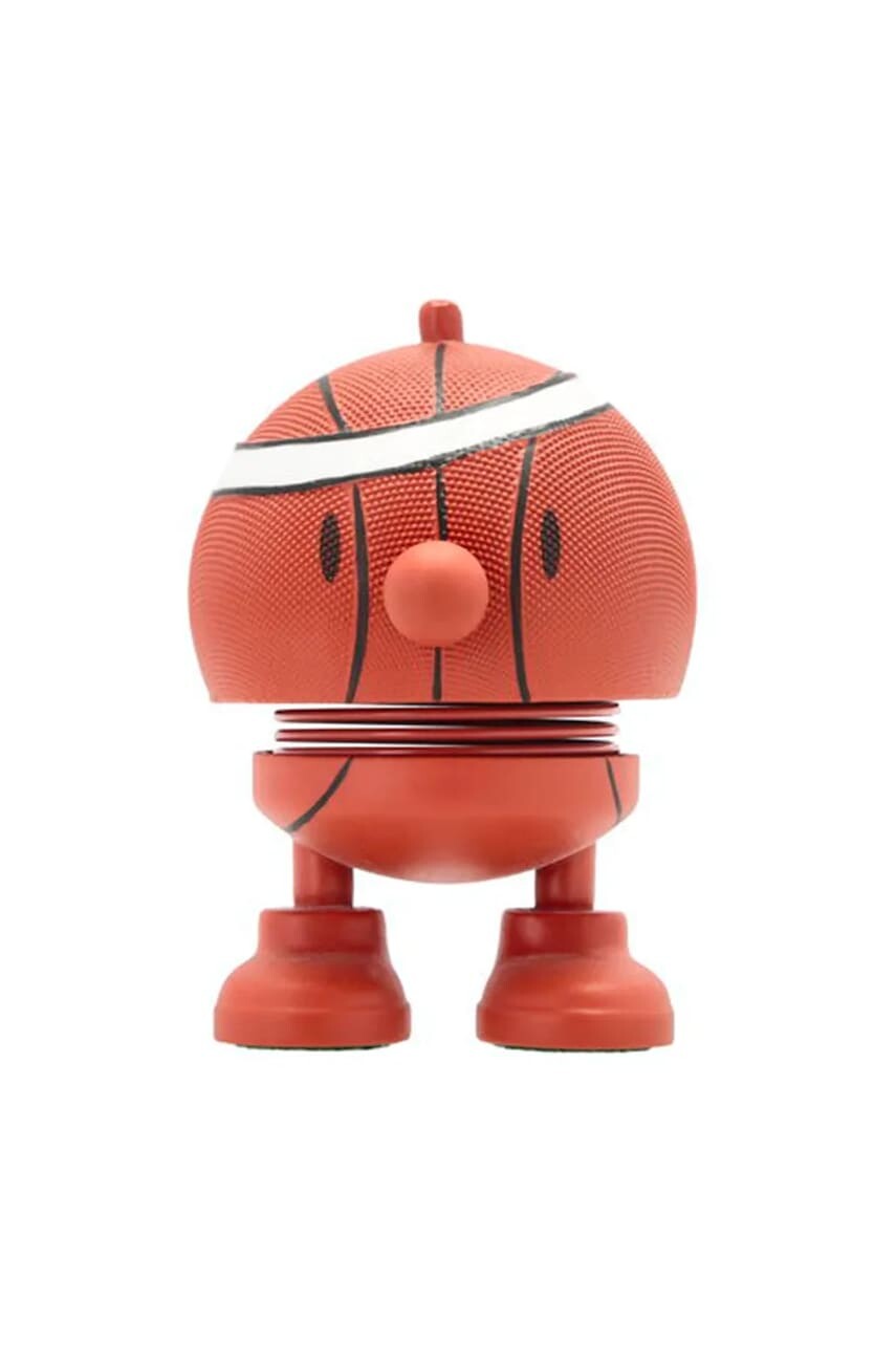 Dekoračná figúrka Hoptimist Basketball Bumble 5,9 x 7,6 cm červená farba