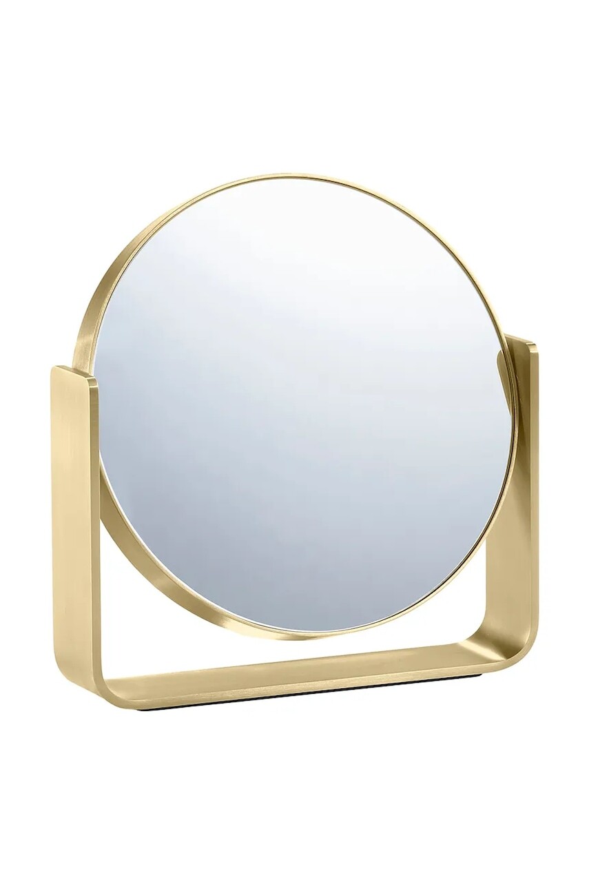 Stojace zrkadlo Zone Denmark Ume 19 x 19 cm žltá farba