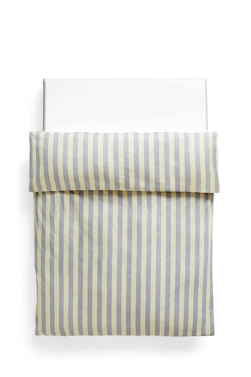 Bavlnená obliečka na prikrývku HAY Été 200 x 200 cm žltá farba