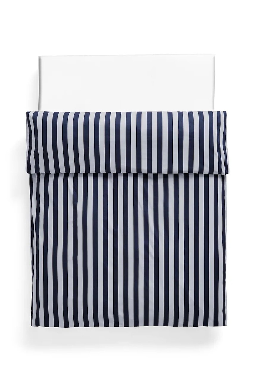 Bavlnená obliečka na prikrývku HAY Été 200 x 200 cm modrá farba