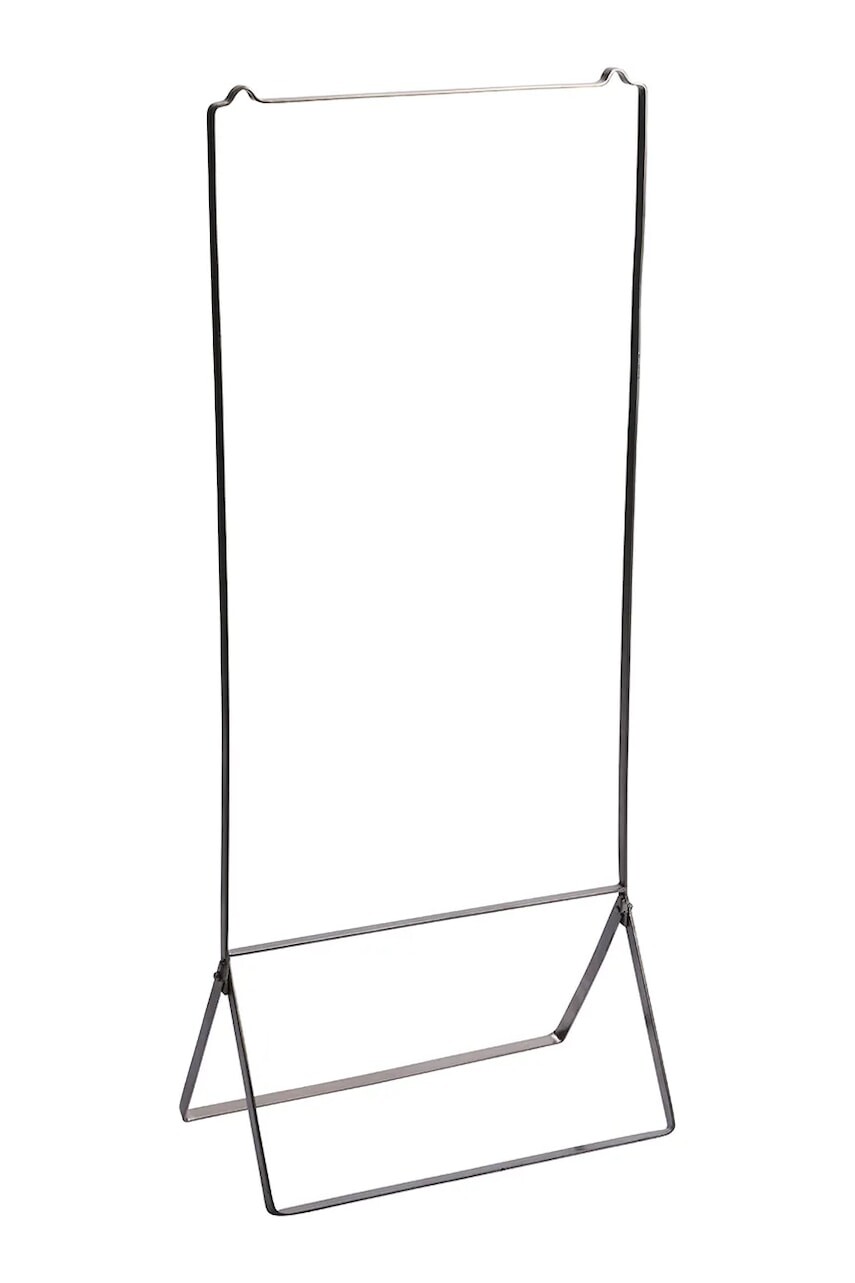 Vešiak na oblečenie Madam Stoltz 51 x 25 x 122 cm šedá farba