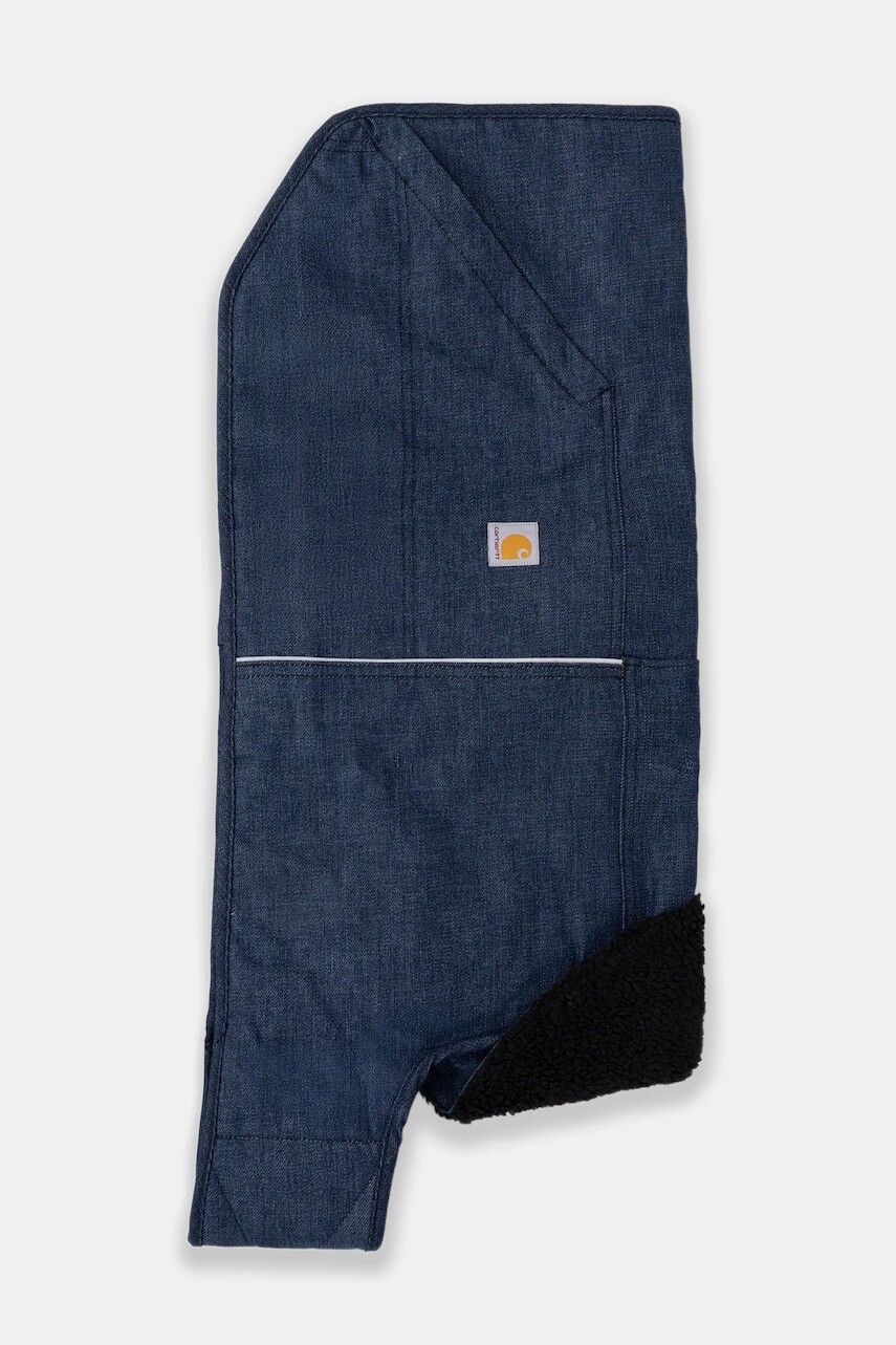 Bunda pre psa Carhartt WIP XL modrá farba