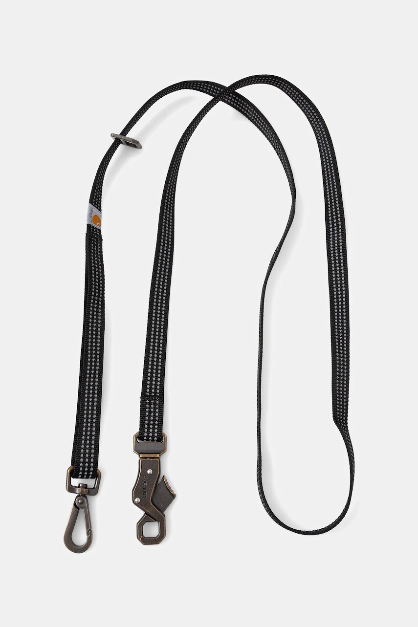 Vodítko pre psa Carhartt WIP S čierna farba