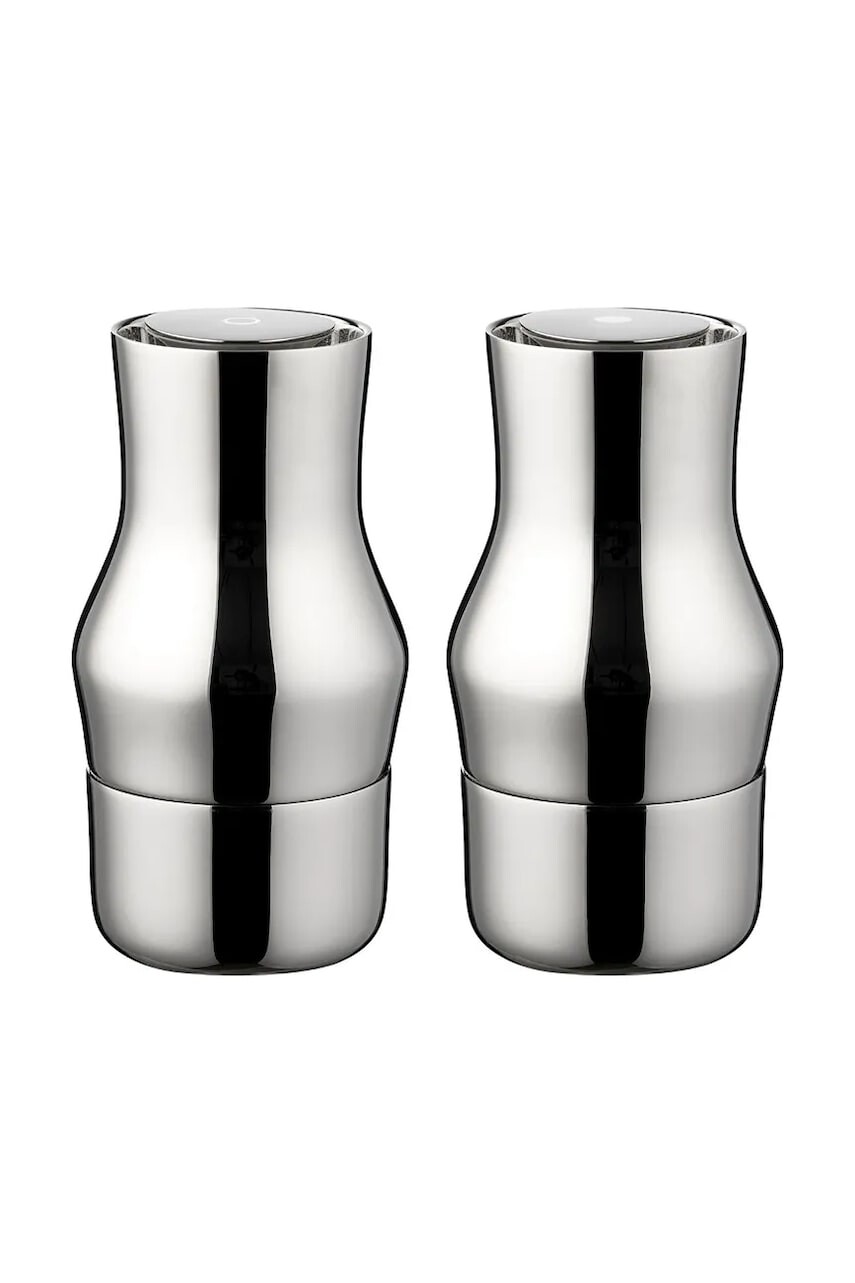 Mlynček na soľ a korenie Gense Dorotea 14 x 7,3 cm šedá farba