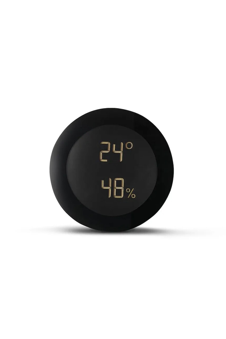 Senzor teploty a vlhkosti Jacob Jensen Sensor Climate 11,5 x 5 cm čierna farba