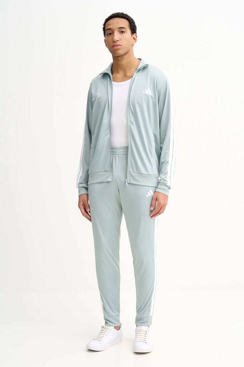 Tepláková súprava adidas zelená farba, KC1356