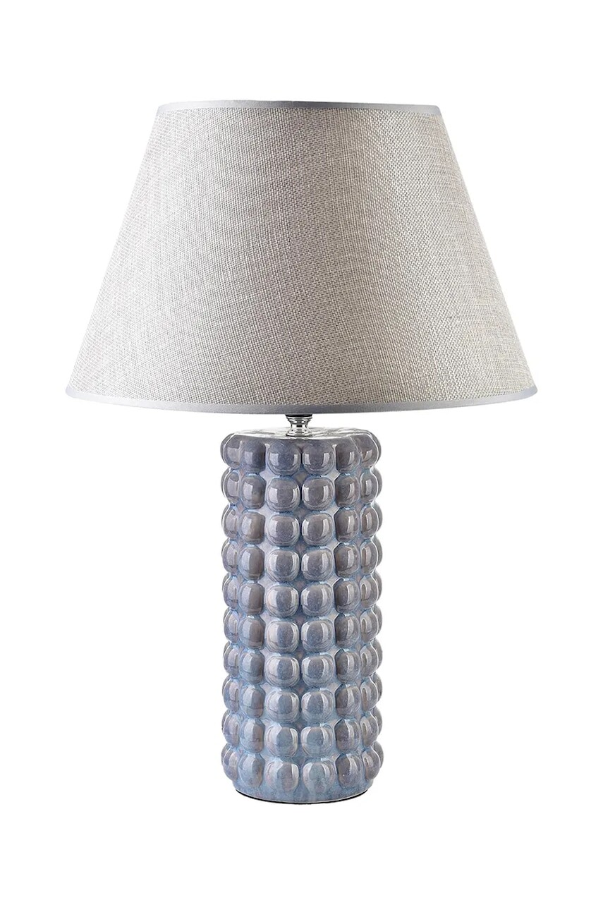 Stolná lampa Affek Design Leti 11 x 11 x 50 cm modrá farba
