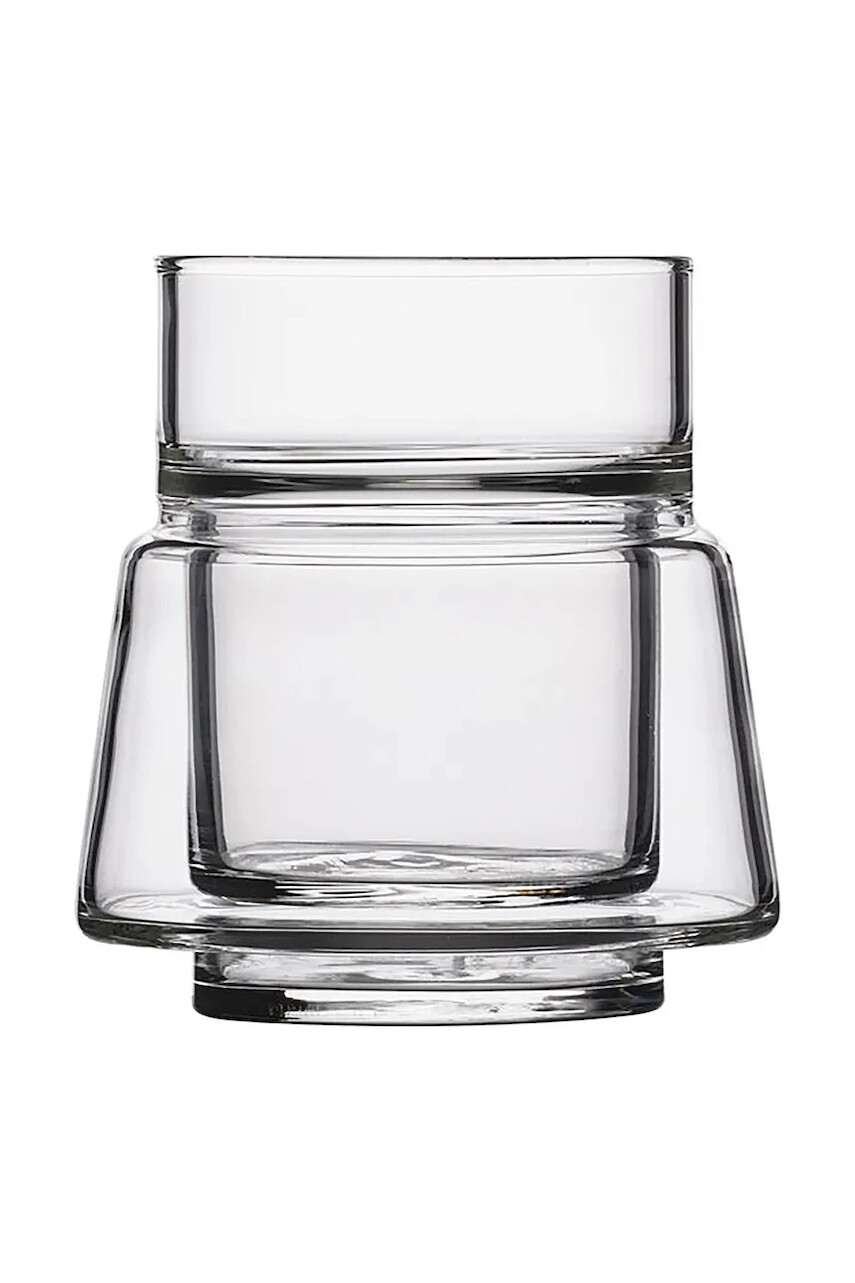 Šálka na espresso Jacob Jensen Thermal 70 ml priehľadná farba