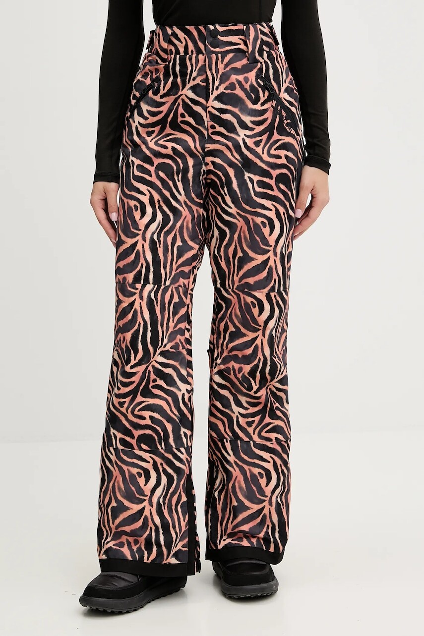 Lyžiarske nohavice Rip Curl ANTI SERIES oranžová farba, 00MWOU