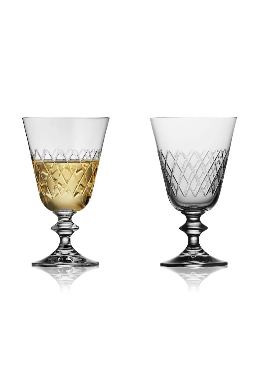 Sada pohárov na víno Lyngby Eaton 230 ml 2-pak priehľadná farba