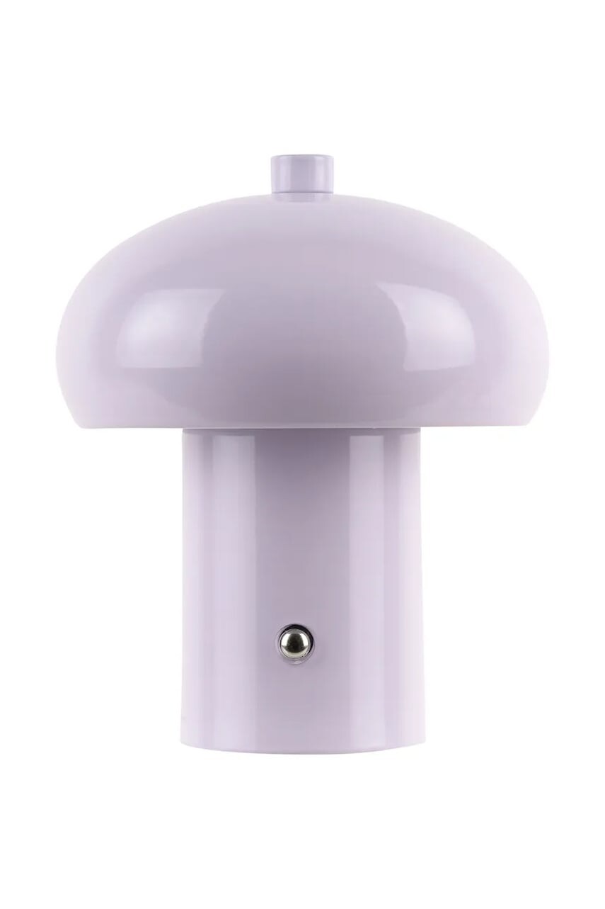 Bezdrôtová led stolná lampa Leitmotiv Retro Seta 12,5 x 15 cm fialová farba