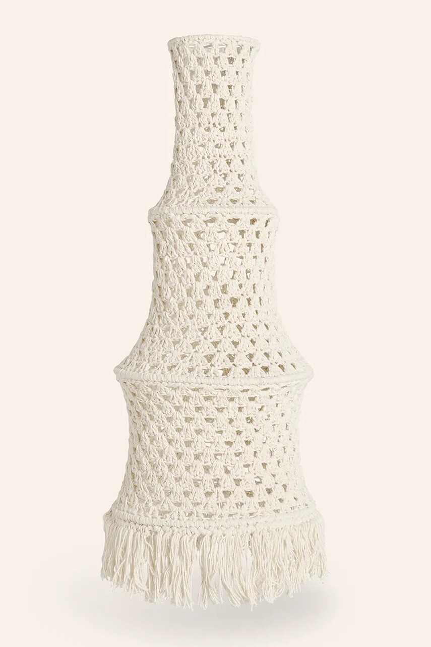 Tienidlo pre závesnú lampu Calma House Pleko 30 x 80 cm béžová farba