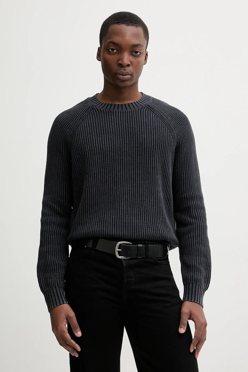 Sveter Hollister Co. tmavomodrá farba, KI320-5059-908