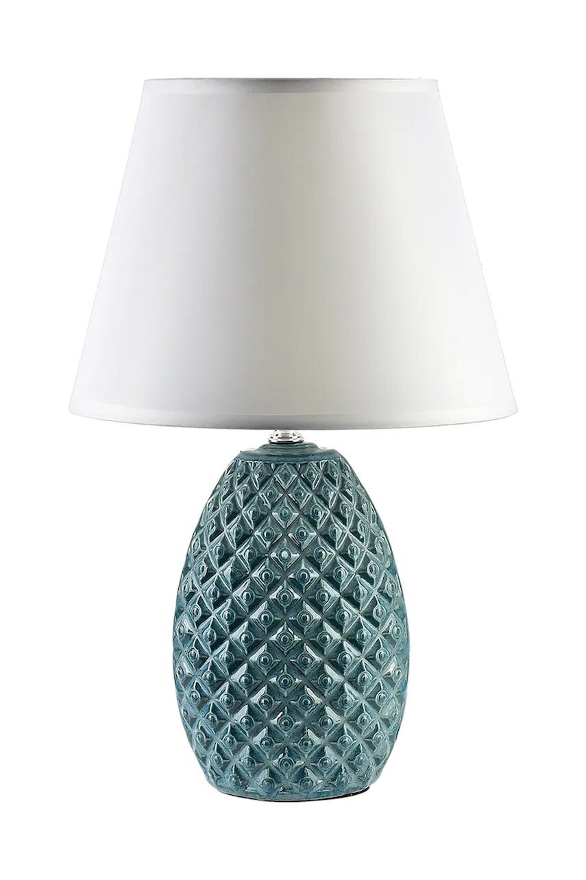 Stolná lampa Affek Design Leti 19 x 9,5 x 39 cm zelená farba