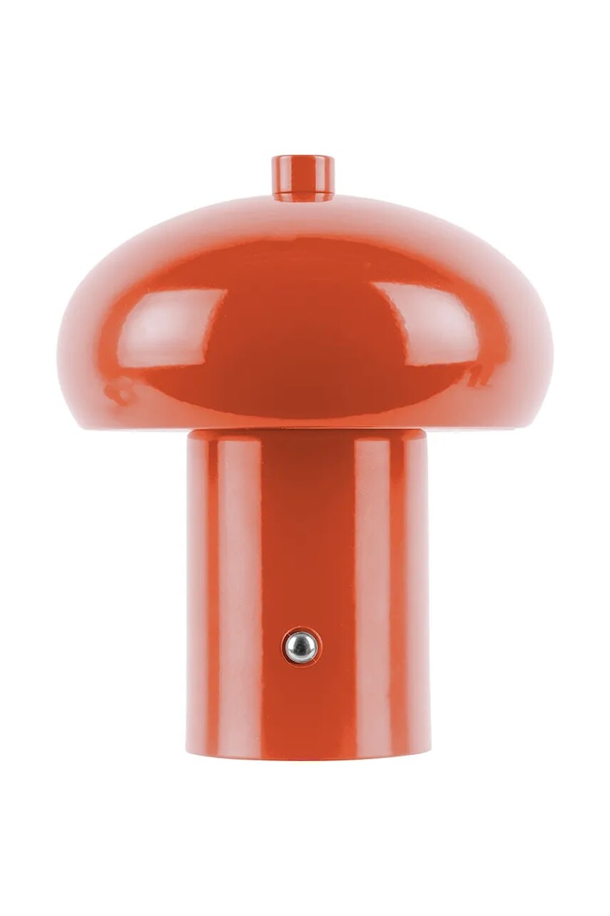 Bezdrôtová led stolná lampa Leitmotiv Retro Seta 12,5 x 15 cm oranžová farba