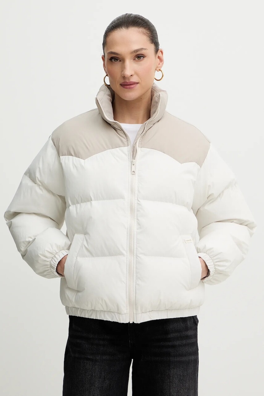 Bunda Levi's béžová farba, zimná, 003FV