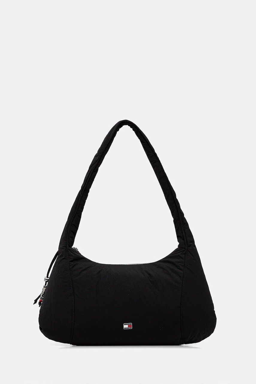 Kabelka Tommy Jeans čierna farba, AW0AW18079