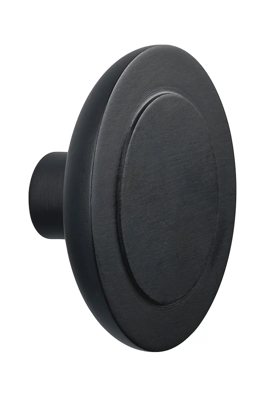 Nástenný háčik Zone Denmark Sensu 10 x 4,5 cm čierna farba