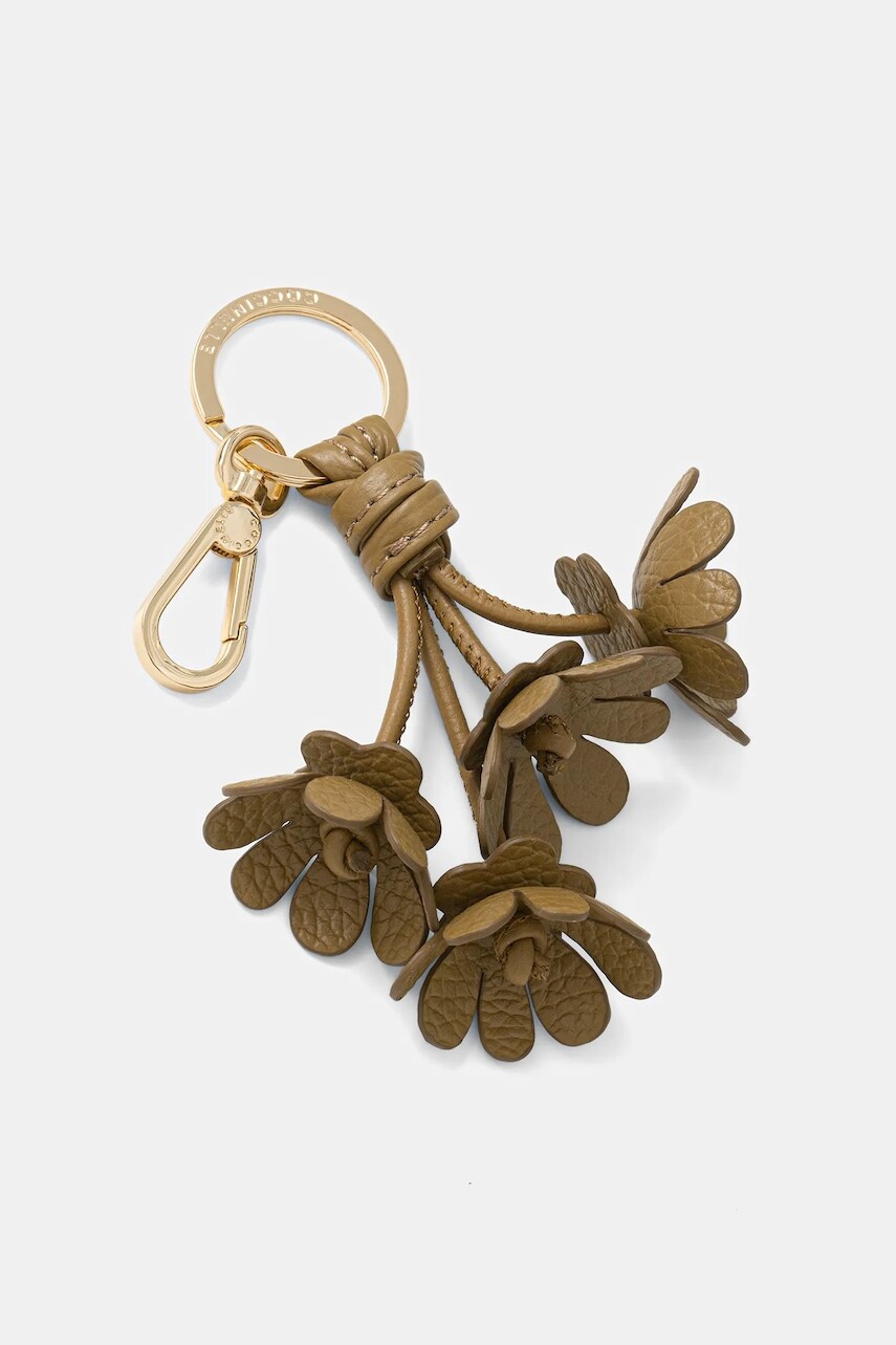 Kožená kľúčenka Coccinelle E2 Q3M 41 13 01