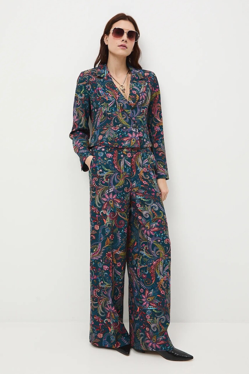 Nohavice Medicine viac farieb, široké, vysoký pás