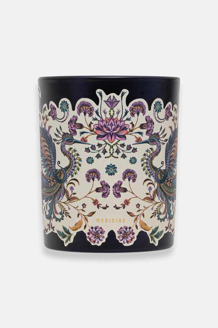 Vonná sójová sviečka Medicine modrá farba