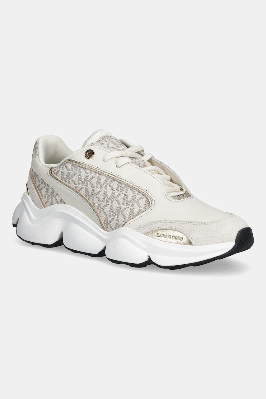 Tenisky MICHAEL Michael Kors Renny Trainer béžová farba, 43F5RNFS1S.150