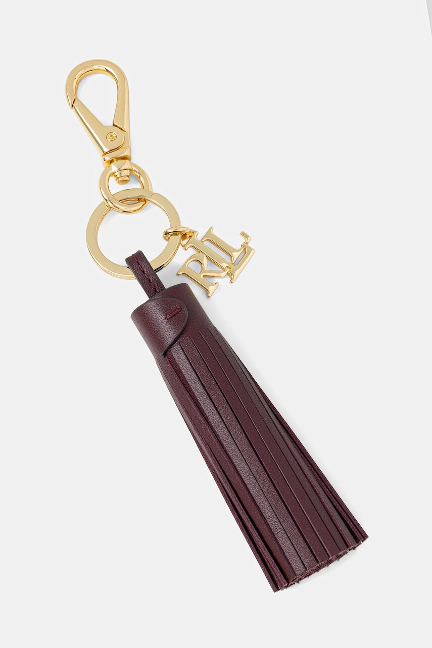 Kožená kľúčenka Lauren Ralph Lauren 432P07357