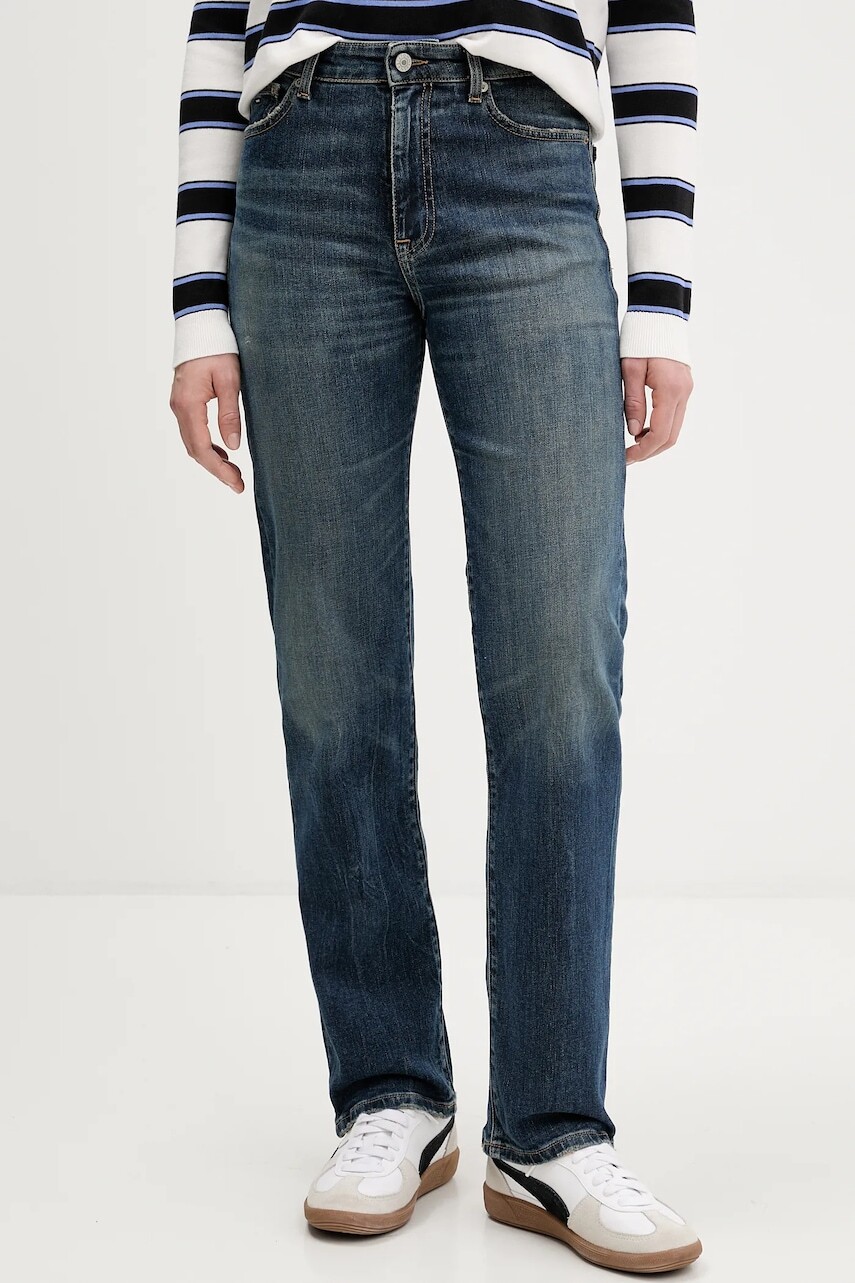 Rifle Tommy Jeans tmavomodrá farba, DW0DW22425