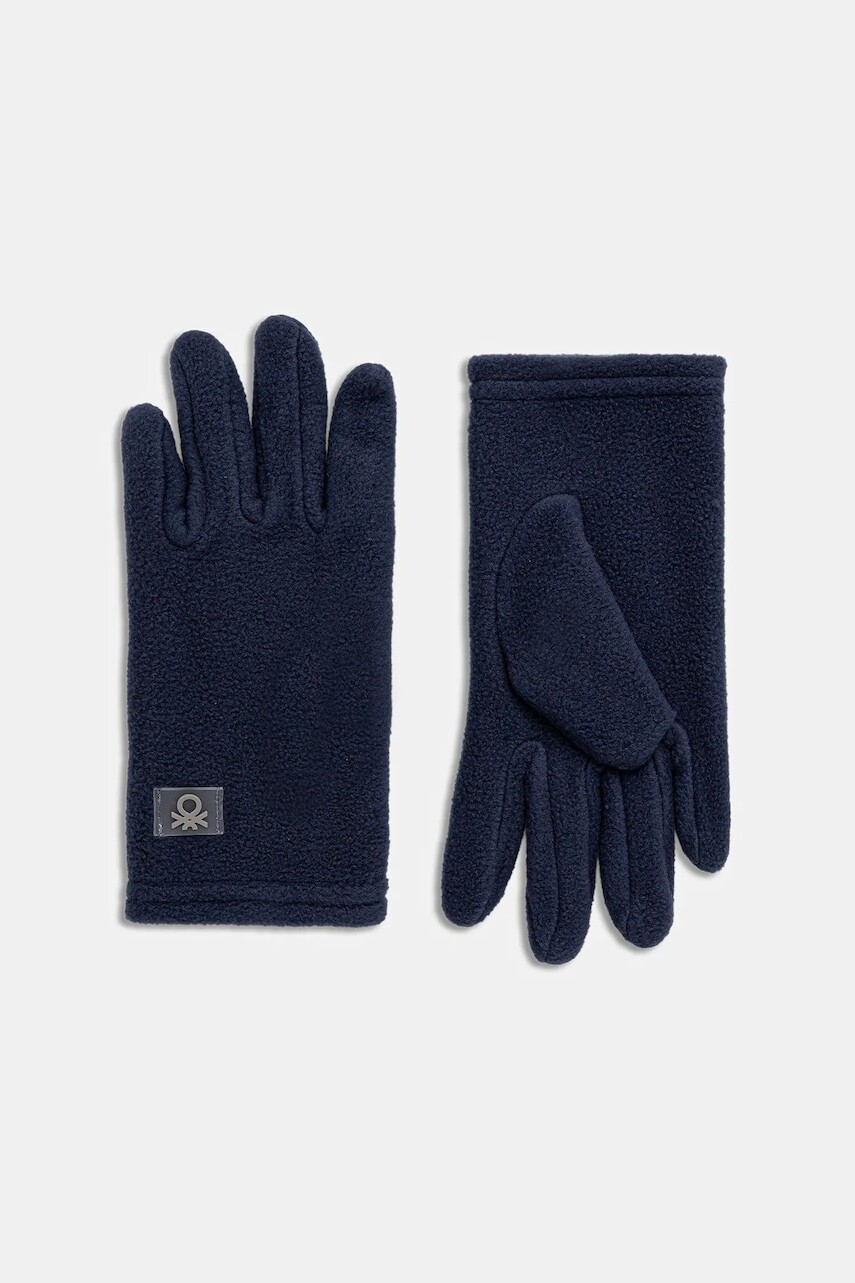 Detské rukavice United Colors of Benetton tmavomodrá farba, 6U87CG007