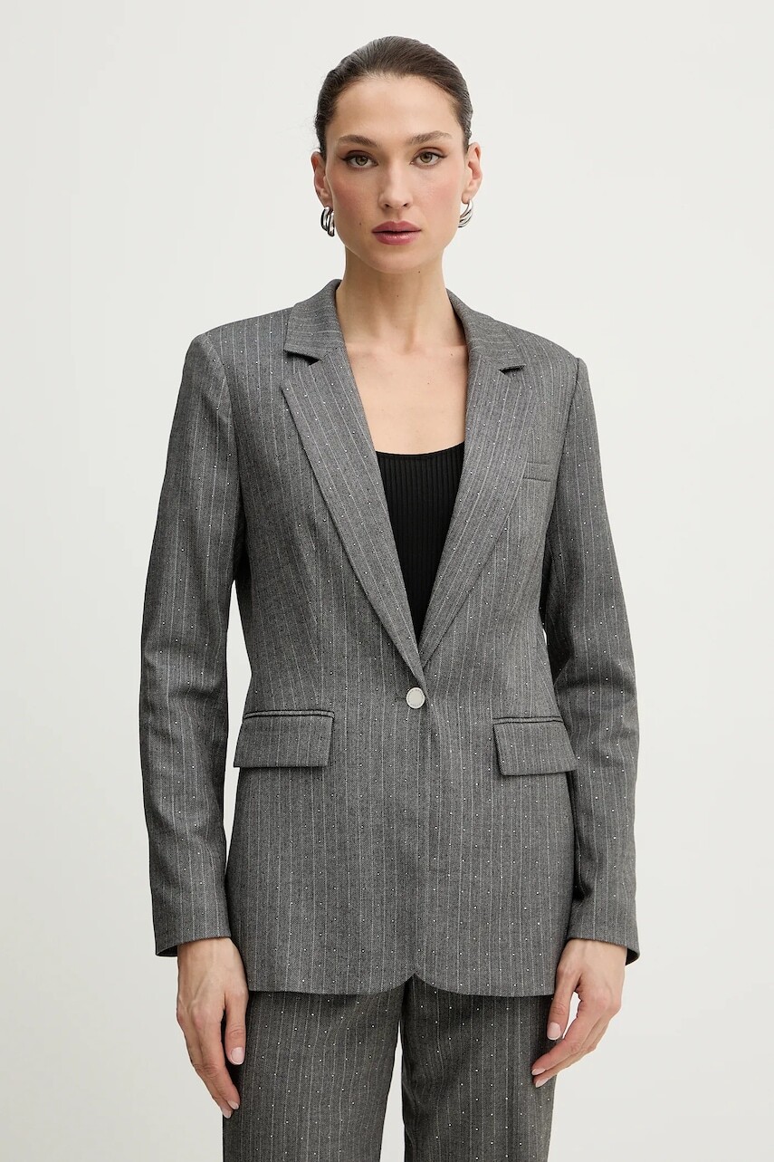 Sako Morgan šedá farba, jednoradové, VEPER.F