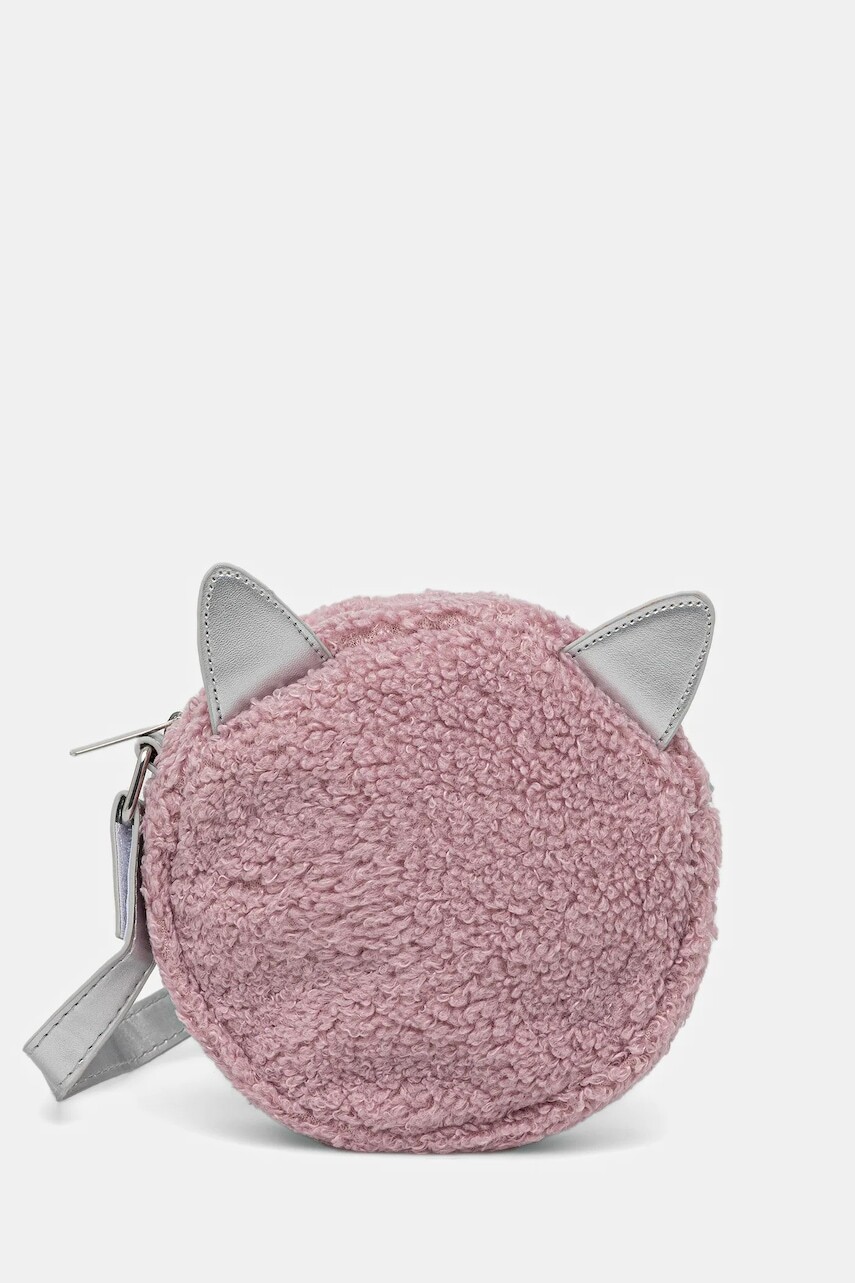 Detská kabelka United Colors of Benetton ružová farba, 66MQGY00U