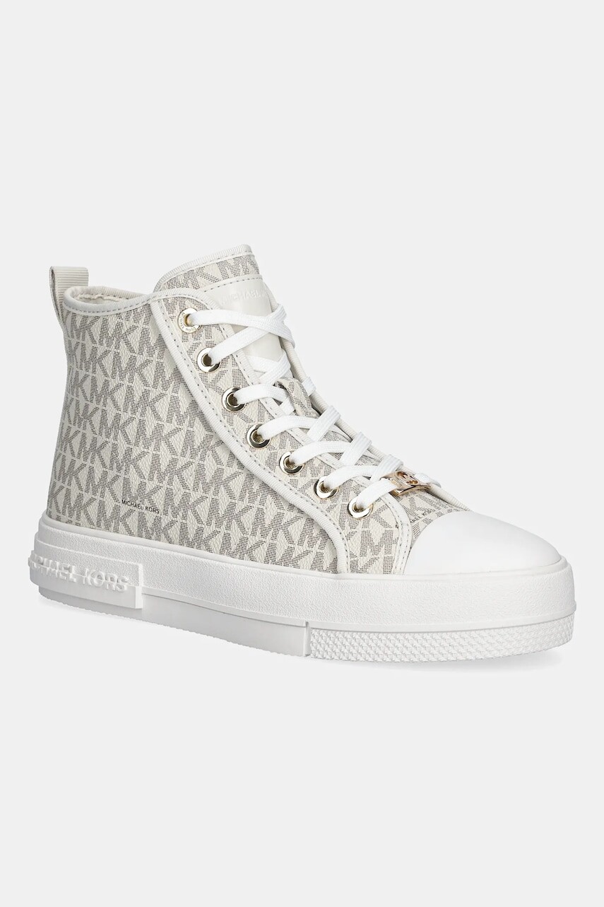 Tenisky MICHAEL Michael Kors Evy High Top béžová farba, 43F5EYFE5B.150