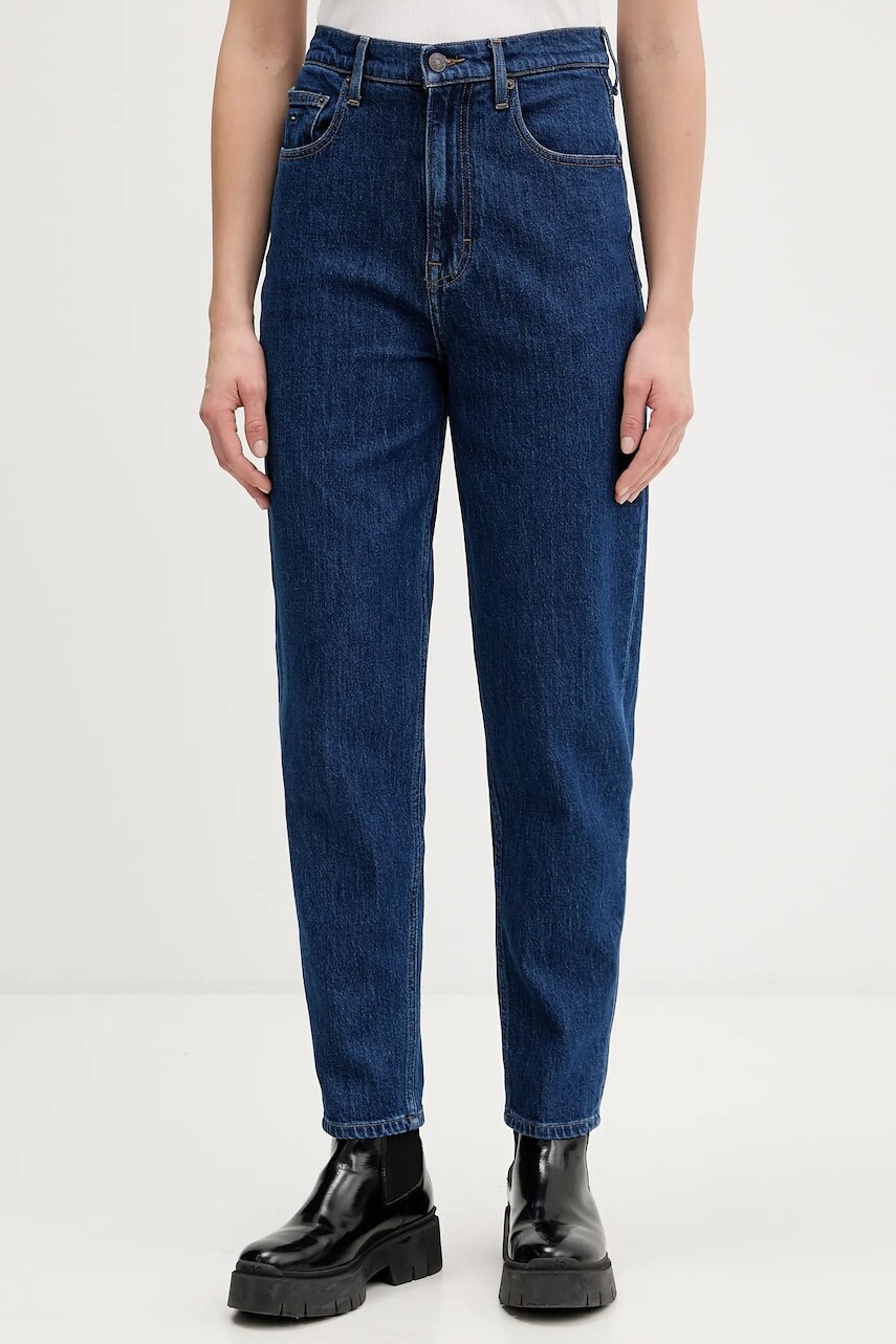 Rifle Tommy Jeans vysoký pás, DW0DW22446