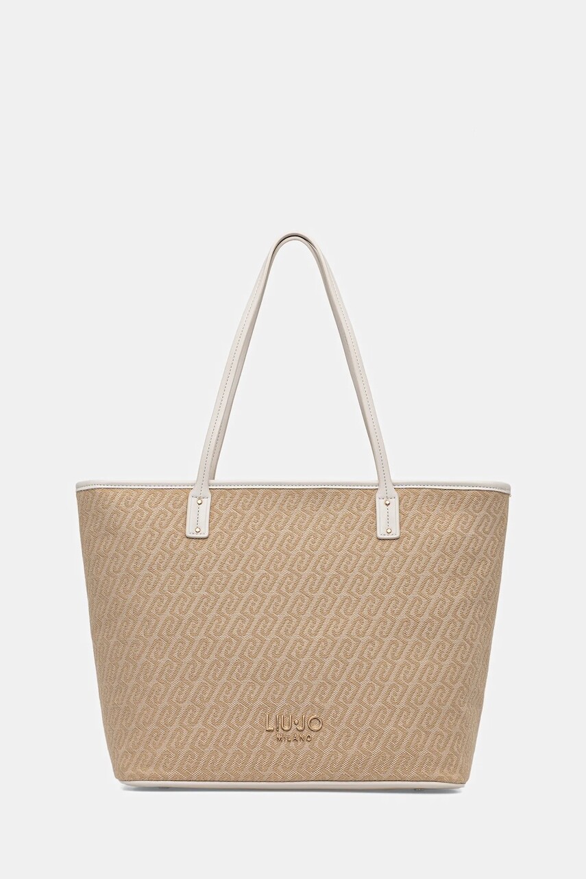 Kabelka Liu Jo béžová farba, AA6070 T378A