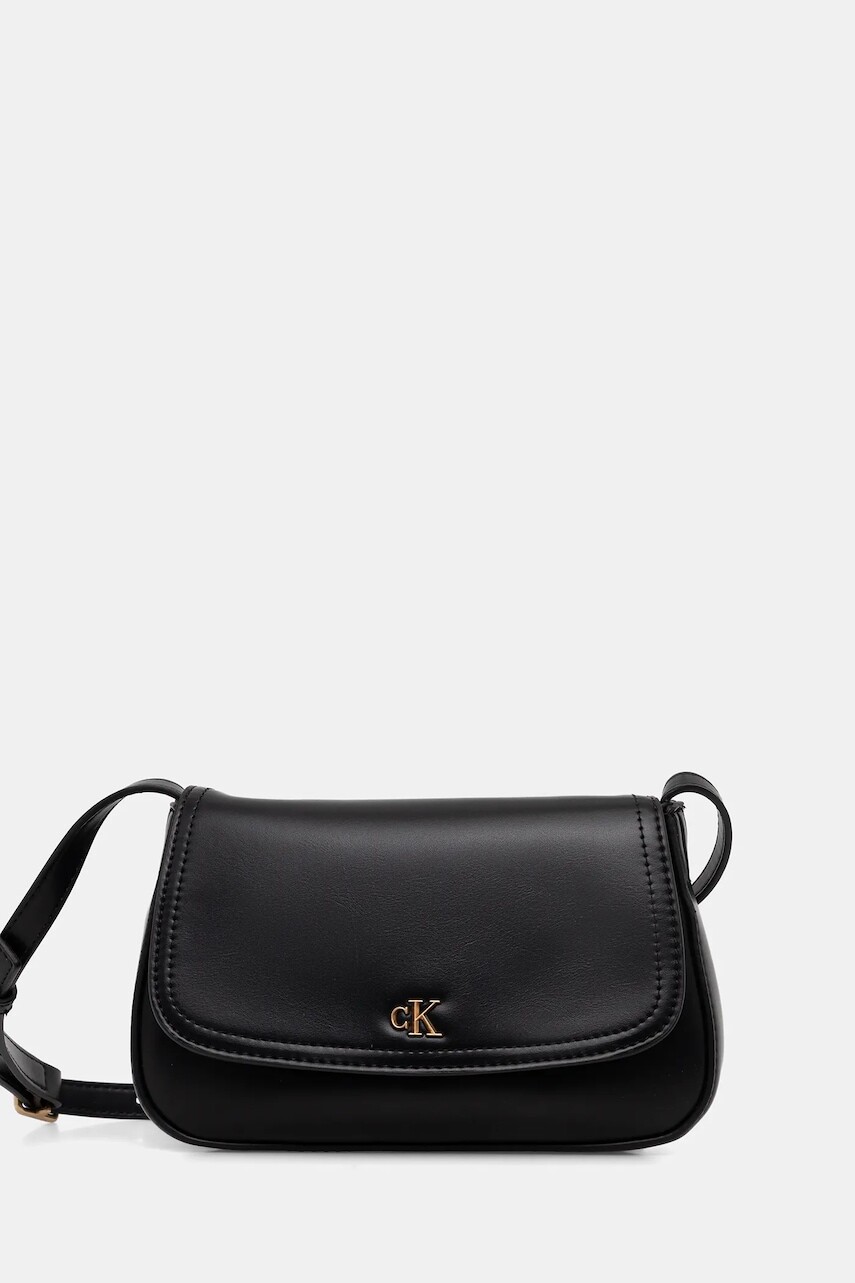 Kabelka Calvin Klein čierna farba, LV04F3421G