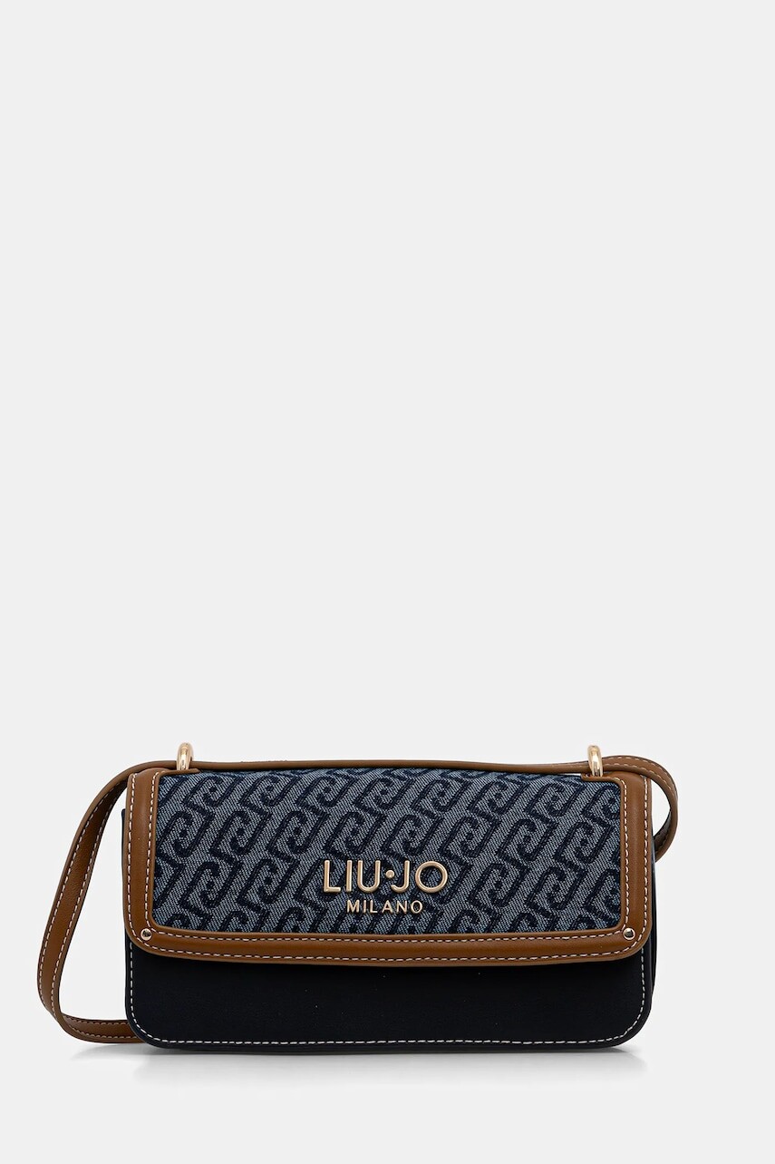 Kabelka Liu Jo tmavomodrá farba, AA6073 T379A